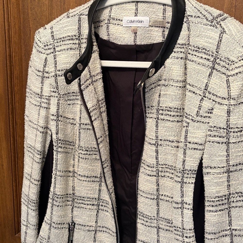 Calvin Klein Tweed Jacket - Picture 5 of 5